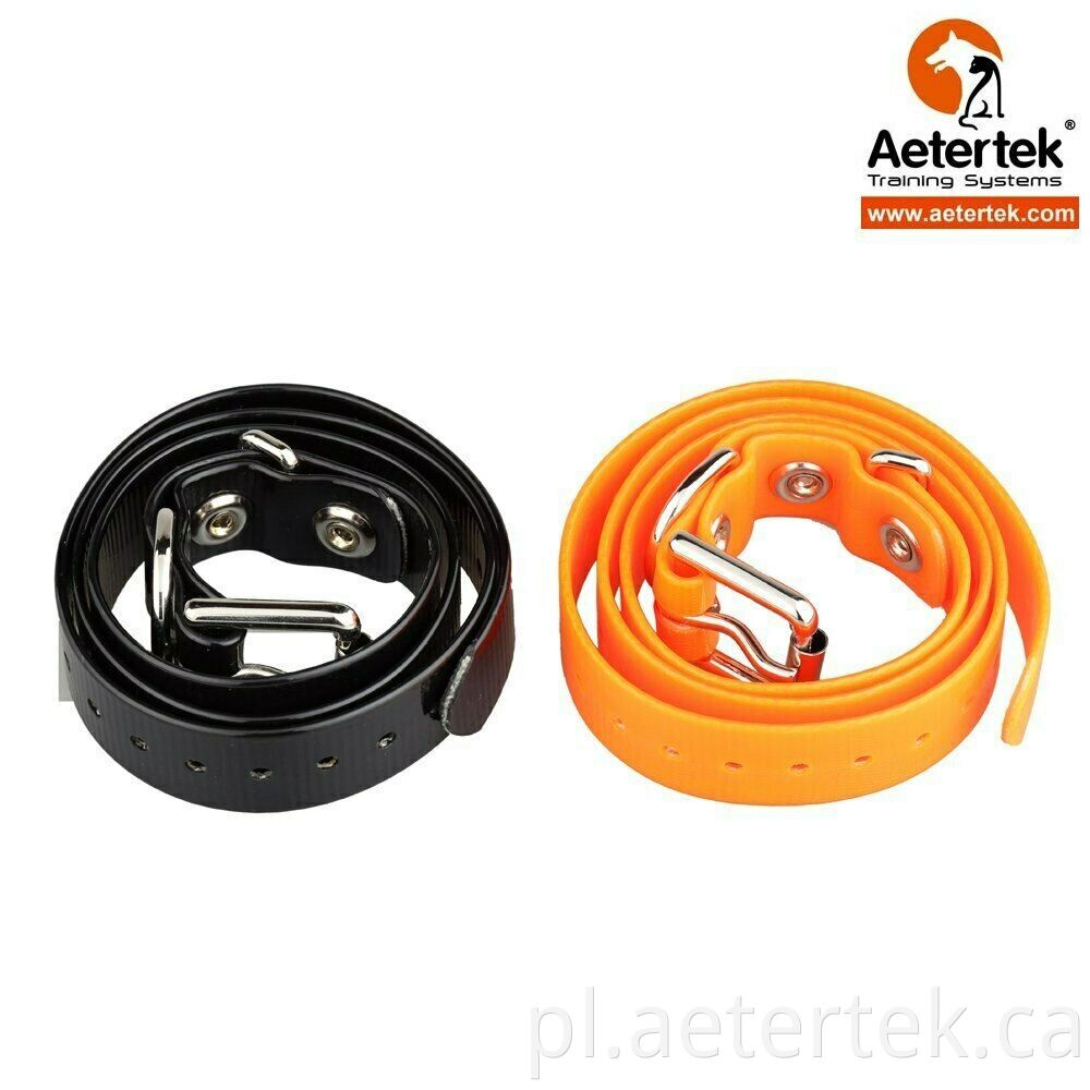 Aetertek Dog PU Collar Orange